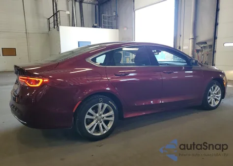 2015 Chrysler 200 Limited from USA, damaged, VIN 1C3CCCAB2FN676598